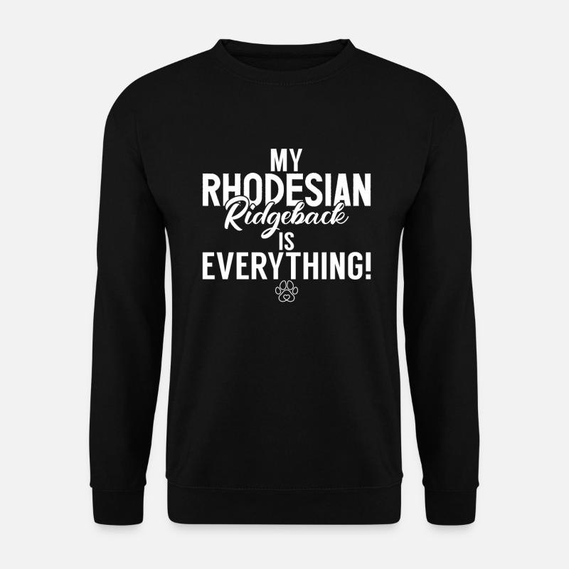 Cadeaux Rhodesian Ridgeback - Sweat-shirt Unisexe - noir