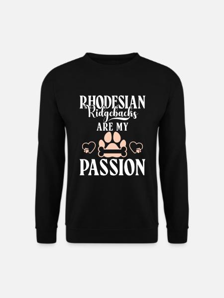 Rhodesian Ridgeback Gifts - Unisex Sweatshirt - black