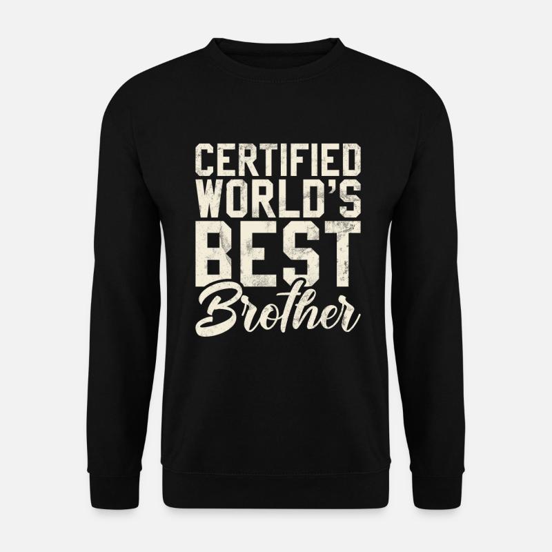 Brother Gifts - Unisex Pullover - Schwarz