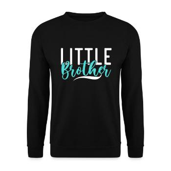 Little Brother Gifts - Unisex Pullover - Schwarz - Vorne - Alina (178cm) & Michal (187cm)