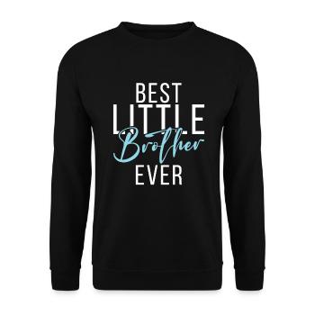 Little Brother Gifts - Unisex Pullover - Schwarz - Vorne - Alina (178cm) & Michal (187cm)