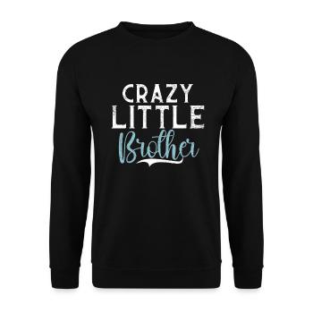 Little Brother Gifts - Unisex Pullover - Schwarz - Vorne - Alina (178cm) & Michal (187cm)