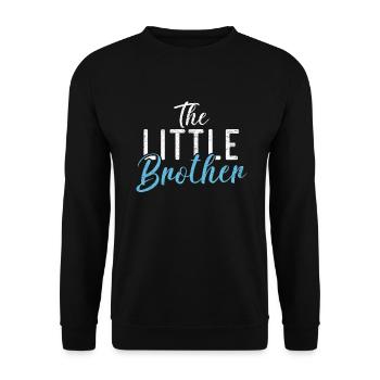 Little Brother Gifts - Unisex Pullover - Schwarz - Vorne - Alina (178cm) & Michal (187cm)
