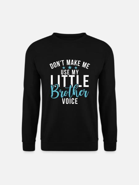 Little Brother Gifts - Unisex Sweatshirt - black