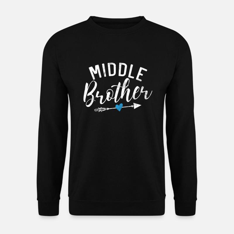 Cadeaux du frère du milieu - Sweat-shirt Unisexe - noir