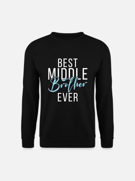 Cadeaux du frère du milieu - Sweat-shirt Unisexe - noir