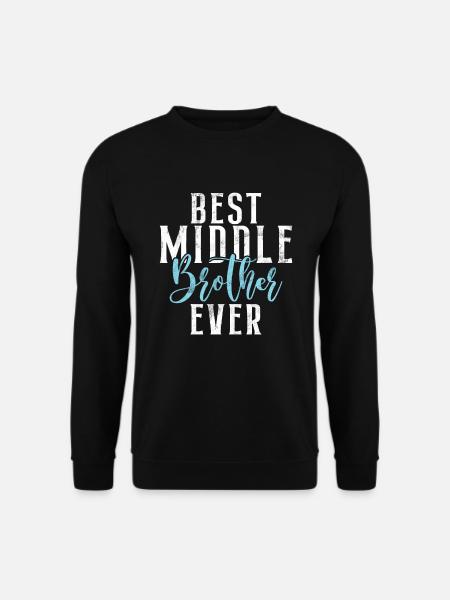 Middle Brother Gifts - Unisex Sweatshirt - black