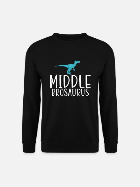 Middle Brother Gifts - Unisex Pullover - Schwarz