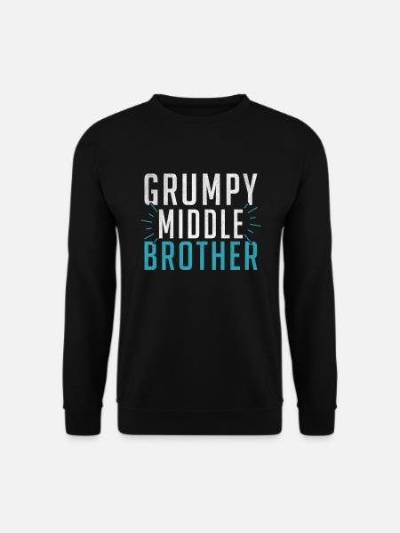 Middle Brother Gifts - Unisex Sweatshirt - black
