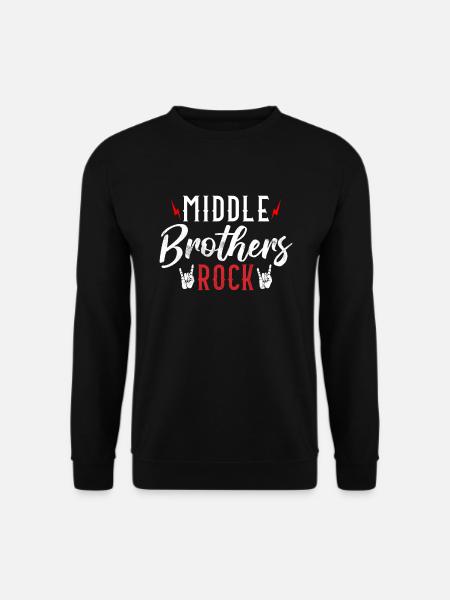 Middle Brother Gifts - Unisex Sweatshirt - black