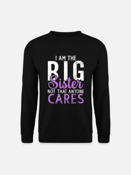 Big Sister Gift - Unisex Sweatshirt - black