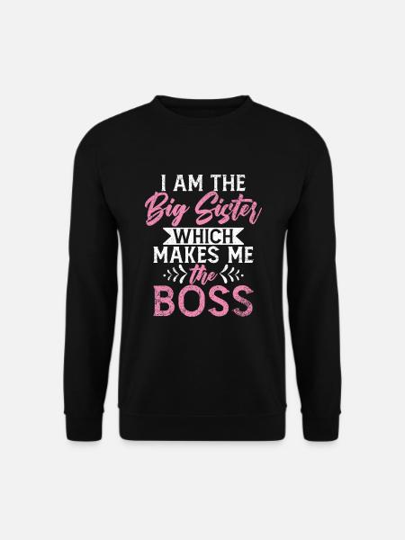Big Sister Gift - Unisex Sweatshirt - black