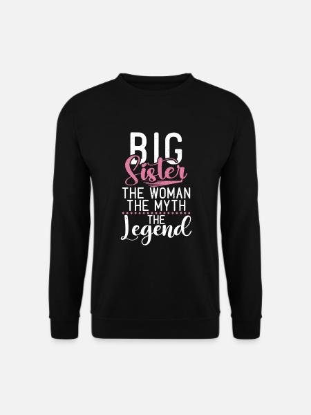 Big Sister Gift - Unisex Sweatshirt - black