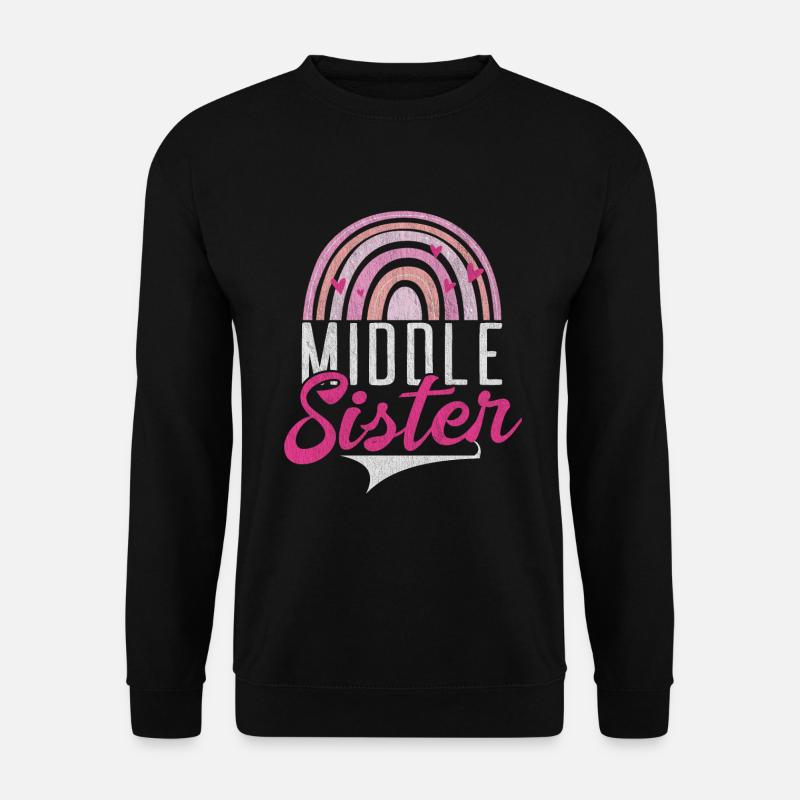 Middle Sister Gifts - Unisex Sweatshirt - black