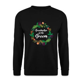 Grandma Gifts - Unisex Pullover - Schwarz - Vorne - Alina (178cm) & Michal (187cm)