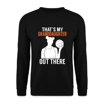 Grandma Gifts - Unisex Pullover - Schwarz - Vorne - Alina (178cm) & Michal (187cm)