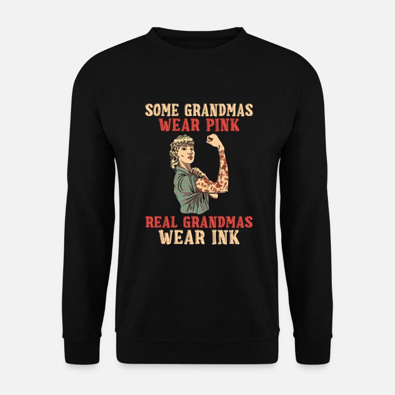 Cadeaux grand-mère - Sweat-shirt Unisexe - noir