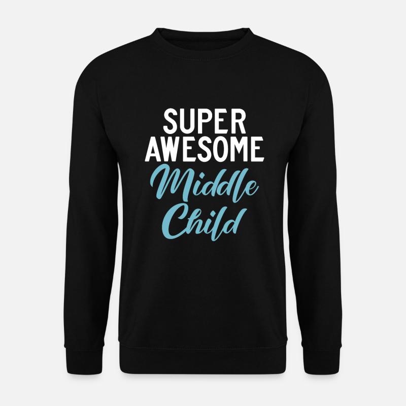 Cadeaux d’enfant du milieu - Sweat-shirt Unisexe - noir