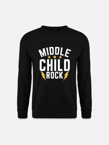 Cadeaux d’enfant du milieu - Sweat-shirt Unisexe - noir