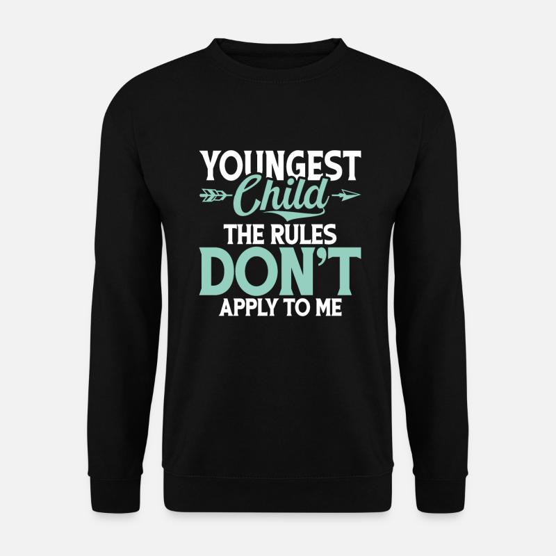 Youngest Child Gift - Unisex Sweatshirt - black