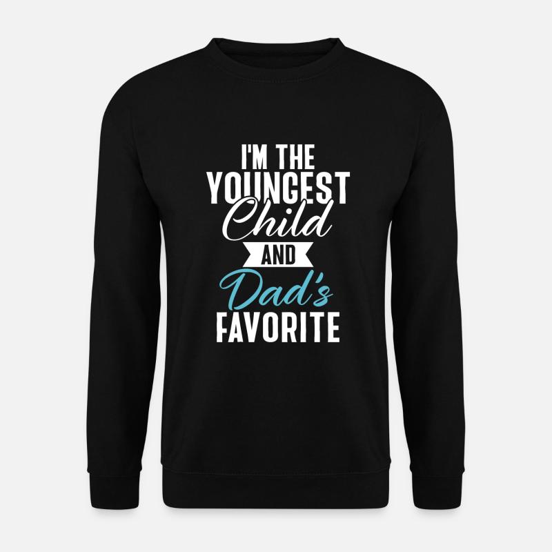 Youngest Child Gift - Unisex Sweatshirt - black