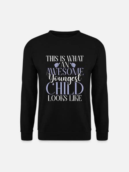 Youngest Child Gift - Unisex Sweatshirt - black