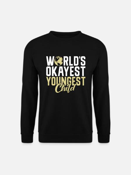 Youngest Child Gift - Unisex Sweatshirt - black