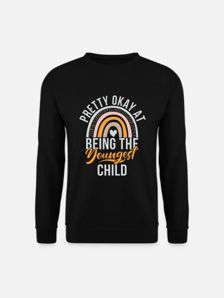 Youngest Child Gift - Unisex Sweatshirt - black