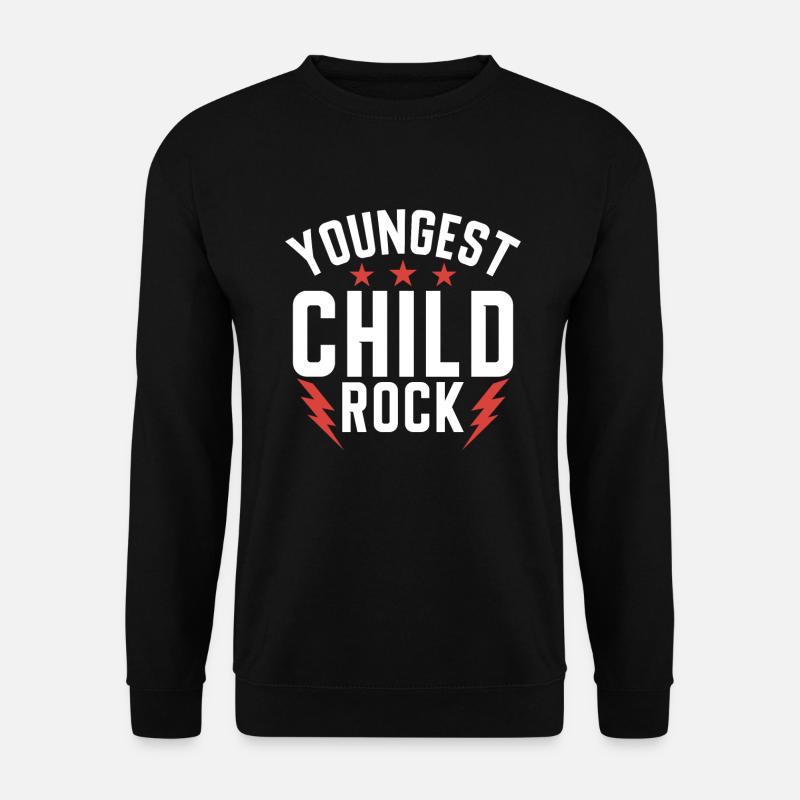 Youngest Child Gift - Unisex Pullover - Schwarz