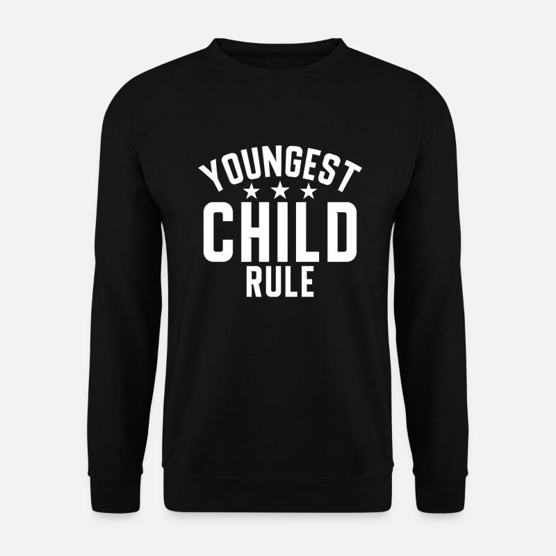 Youngest Child Gift - Unisex Pullover - Schwarz