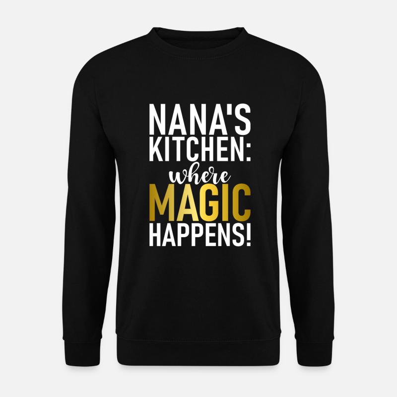 Nana Gifts - Unisex Pullover - Schwarz