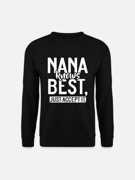 Nana Gifts - Unisex Sweatshirt - black