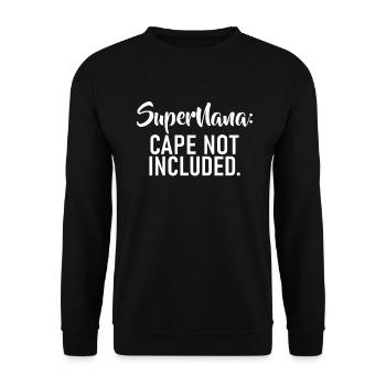 Nana Gifts - Unisex Sweatshirt - black - Front - Alina (178cm) & Michal (187cm)