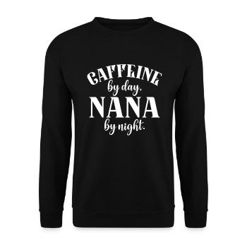 Cadeaux Nana - Sweat-shirt Unisexe - noir - Devant - Alina (178cm) & Michal (187cm)
