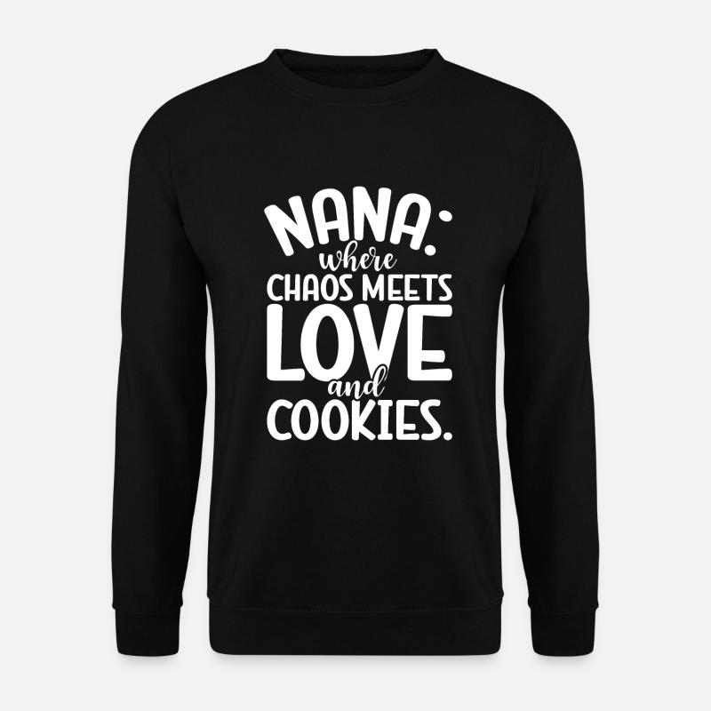 Nana Gifts - Unisex Pullover - Schwarz