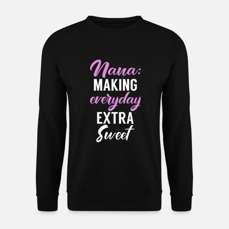 Nana Gifts - Unisex Pullover - Schwarz