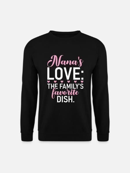Nana Gifts - Unisex Sweatshirt - black