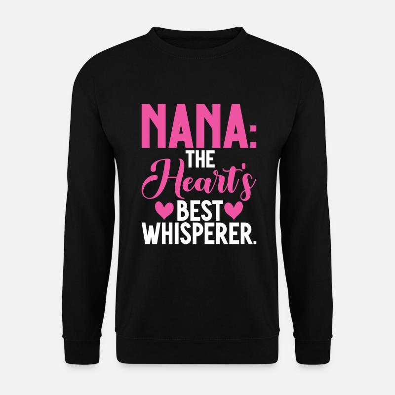 Nana Gifts - Unisex Pullover - Schwarz