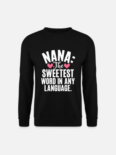 Cadeaux Nana - Sweat-shirt Unisexe - noir