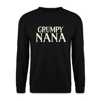 Cadeaux Nana - Sweat-shirt Unisexe - noir - Devant - Alina (178cm) & Michal (187cm)