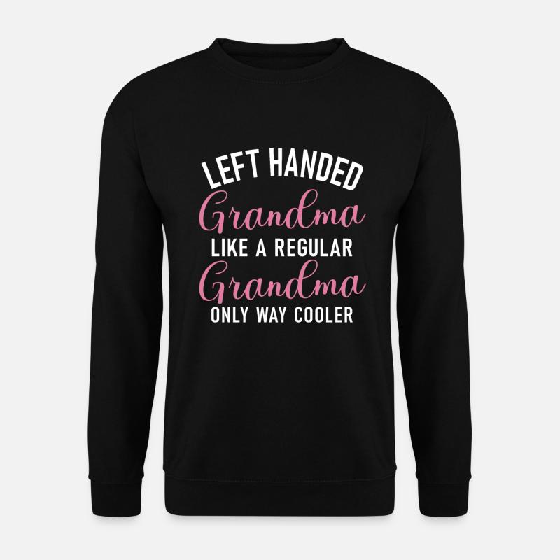 Left Handers Gifts - Unisex Pullover - Schwarz