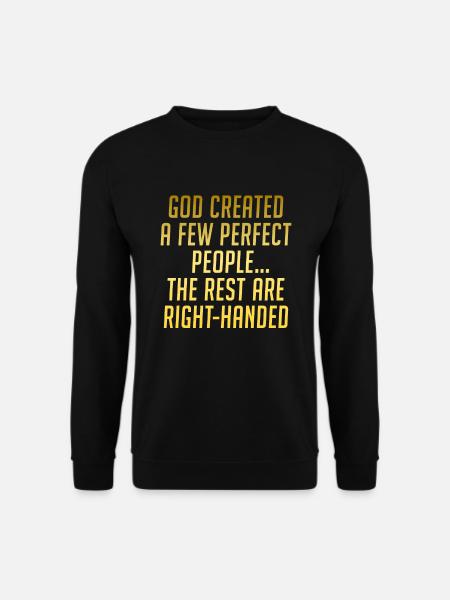 Left Handers Gifts - Unisex Sweatshirt - black