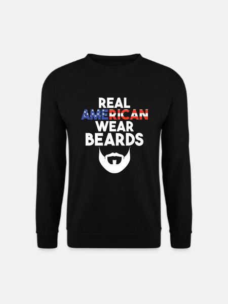 Giftidea Beard Men - Unisex Sweatshirt - black