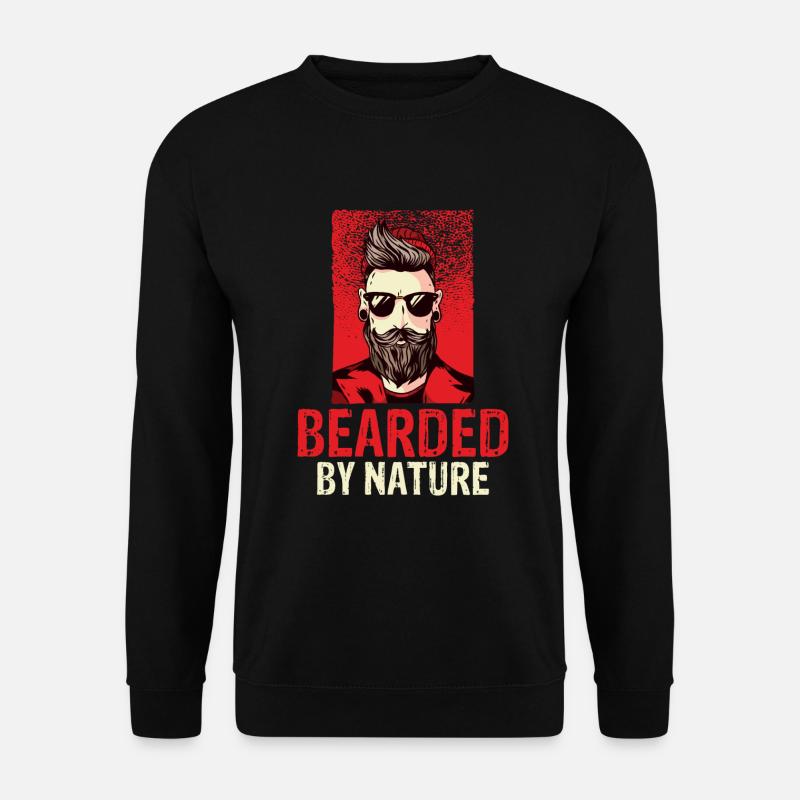 Giftidea Beard Men - Unisex Sweatshirt - black