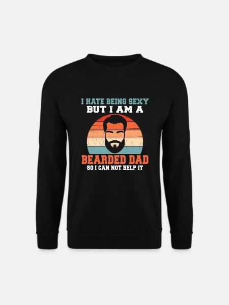 Giftidea Beard Men - Unisex Sweatshirt - black