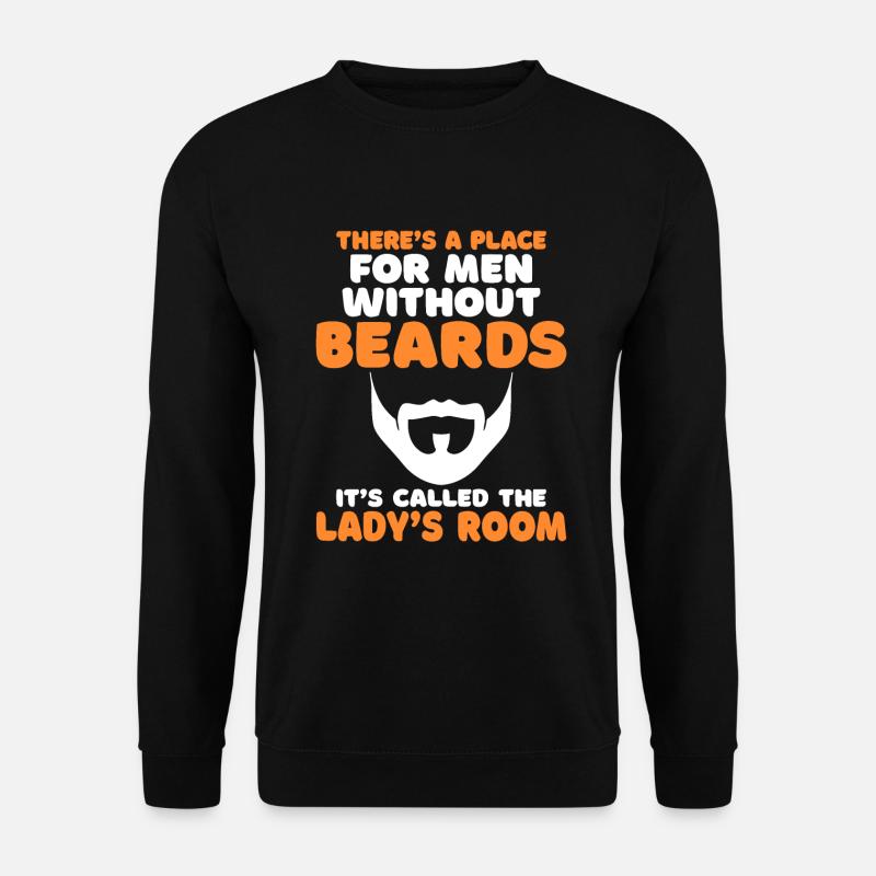Giftidea Beard Men - Unisex Sweatshirt - black