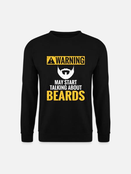 Giftidea Beard Men - Unisex Sweatshirt - black