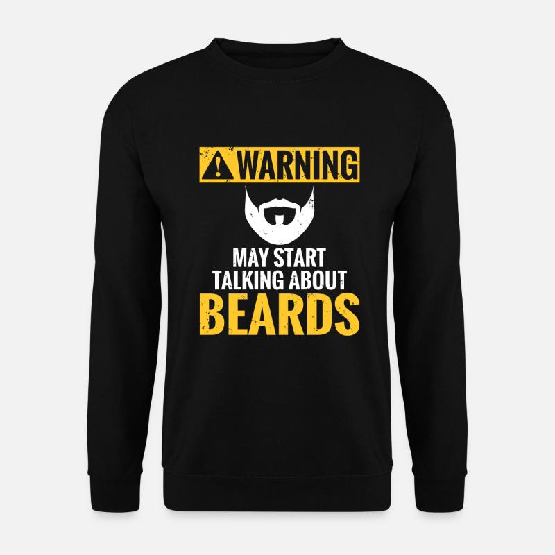 Giftidea Beard Men - Unisex Sweatshirt - black