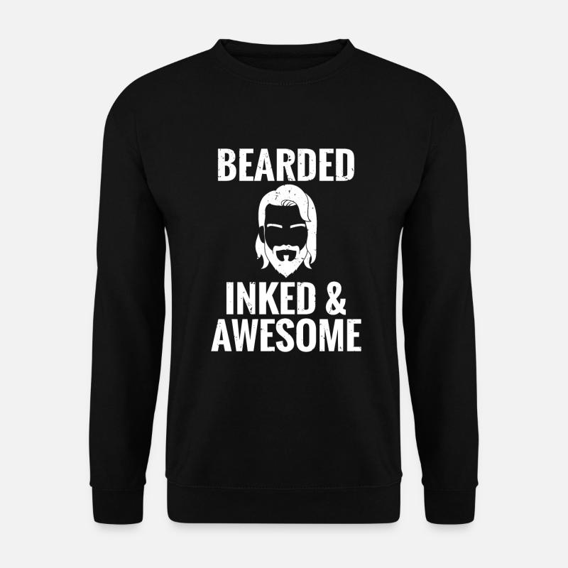 Giftidea Beard Men - Unisex Pullover - Schwarz