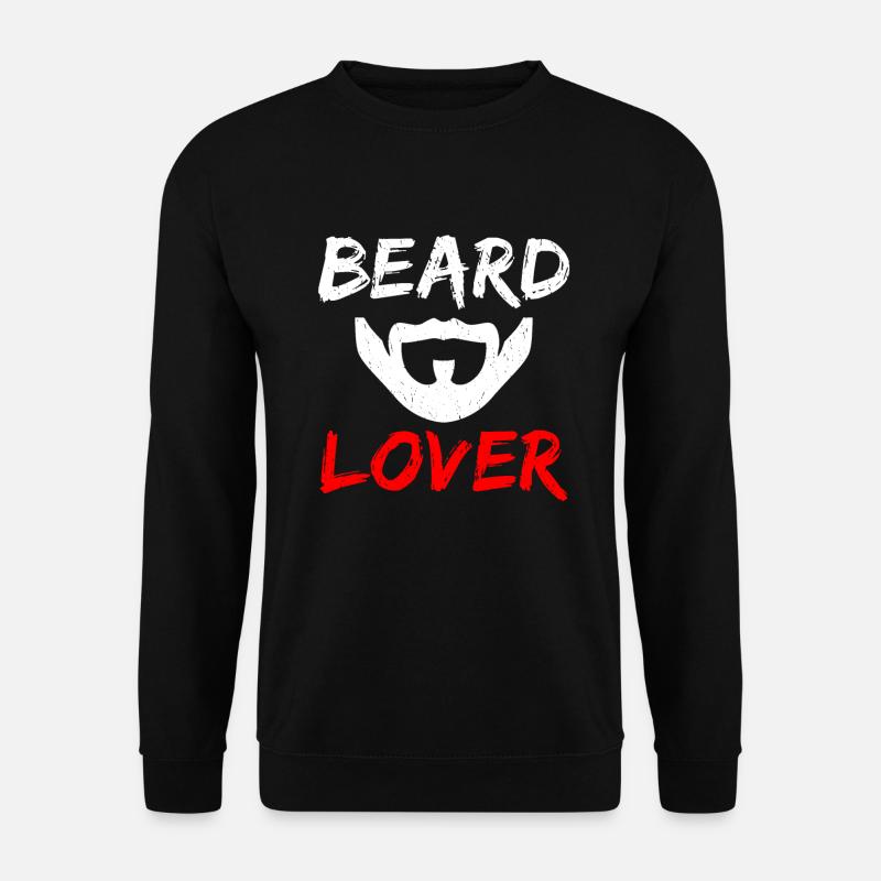 Giftidea Beard Men - Unisex Pullover - Schwarz